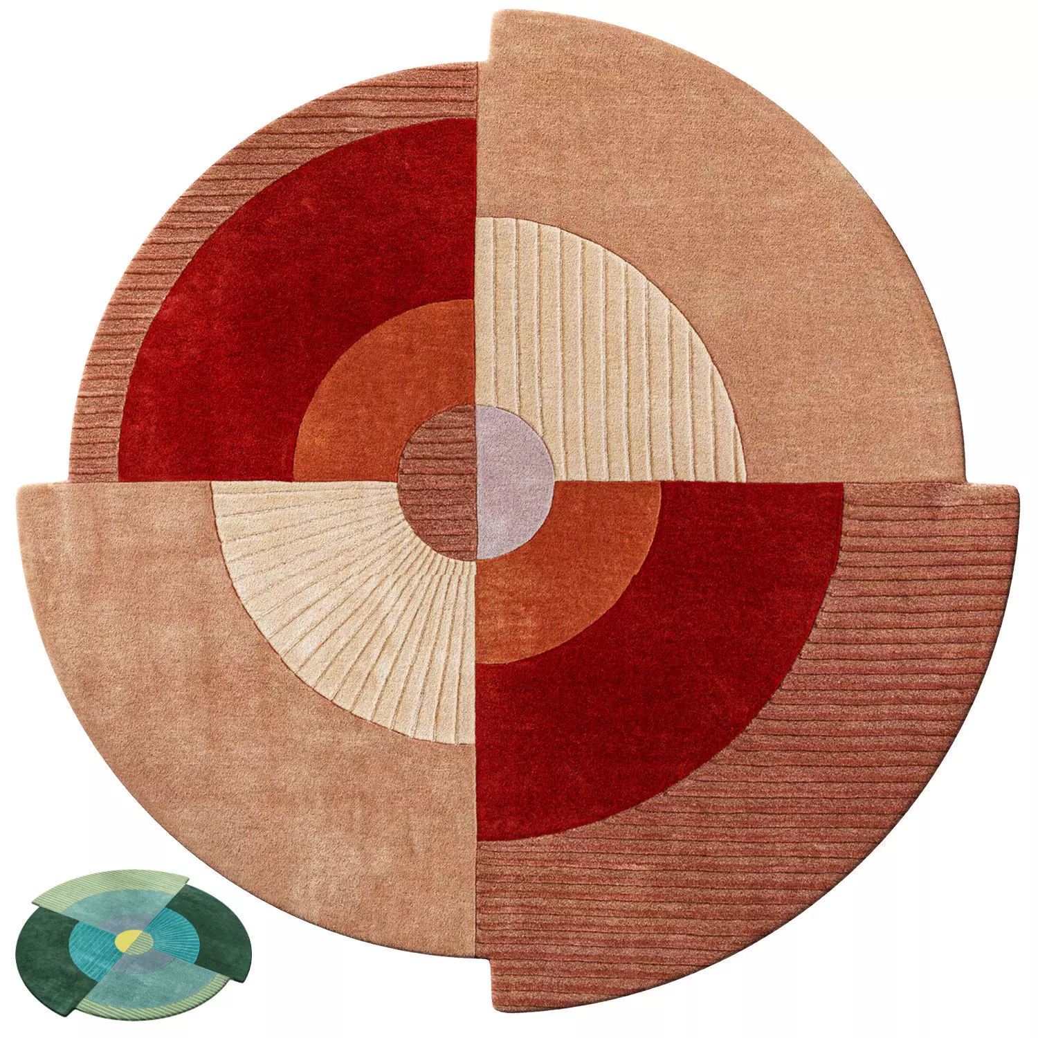MERLIN RUG by Roche Bobois 3D model