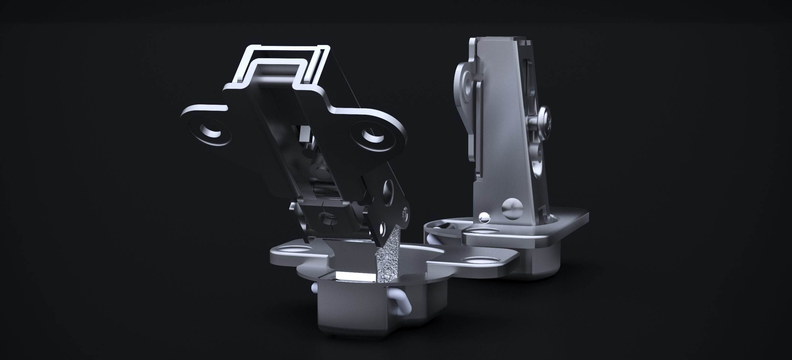 TAKIGEN HINGE B-1401-1 2024 3D model_3