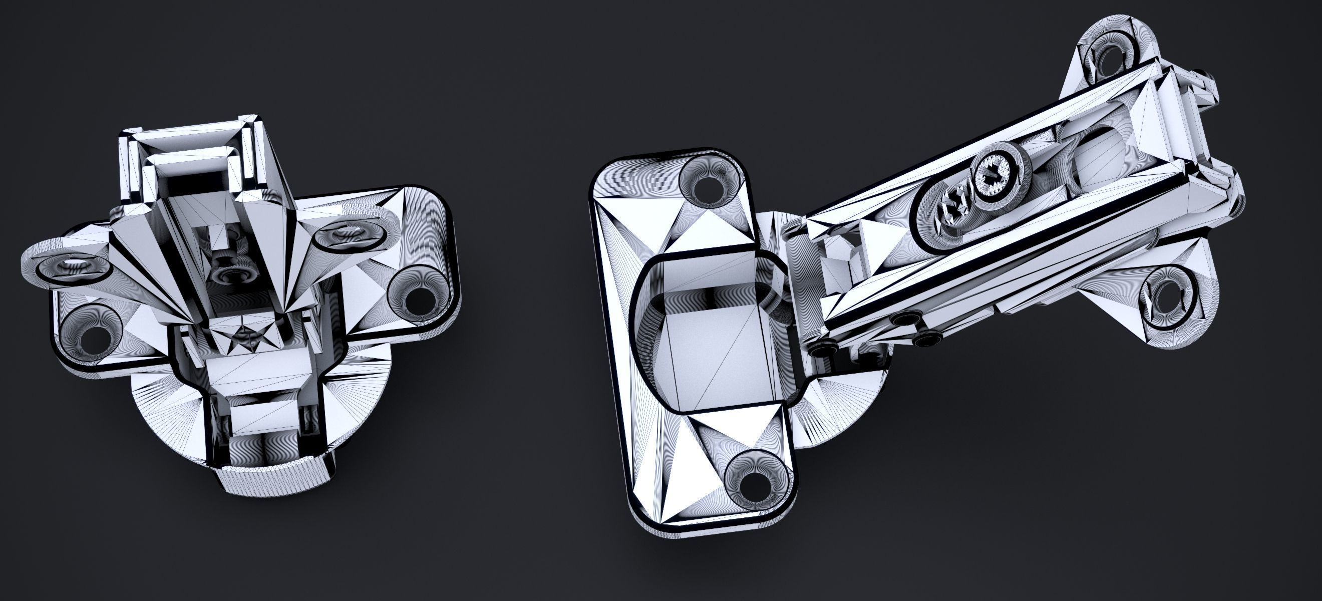 TAKIGEN HINGE B-1401-1 2024 3D model_20
