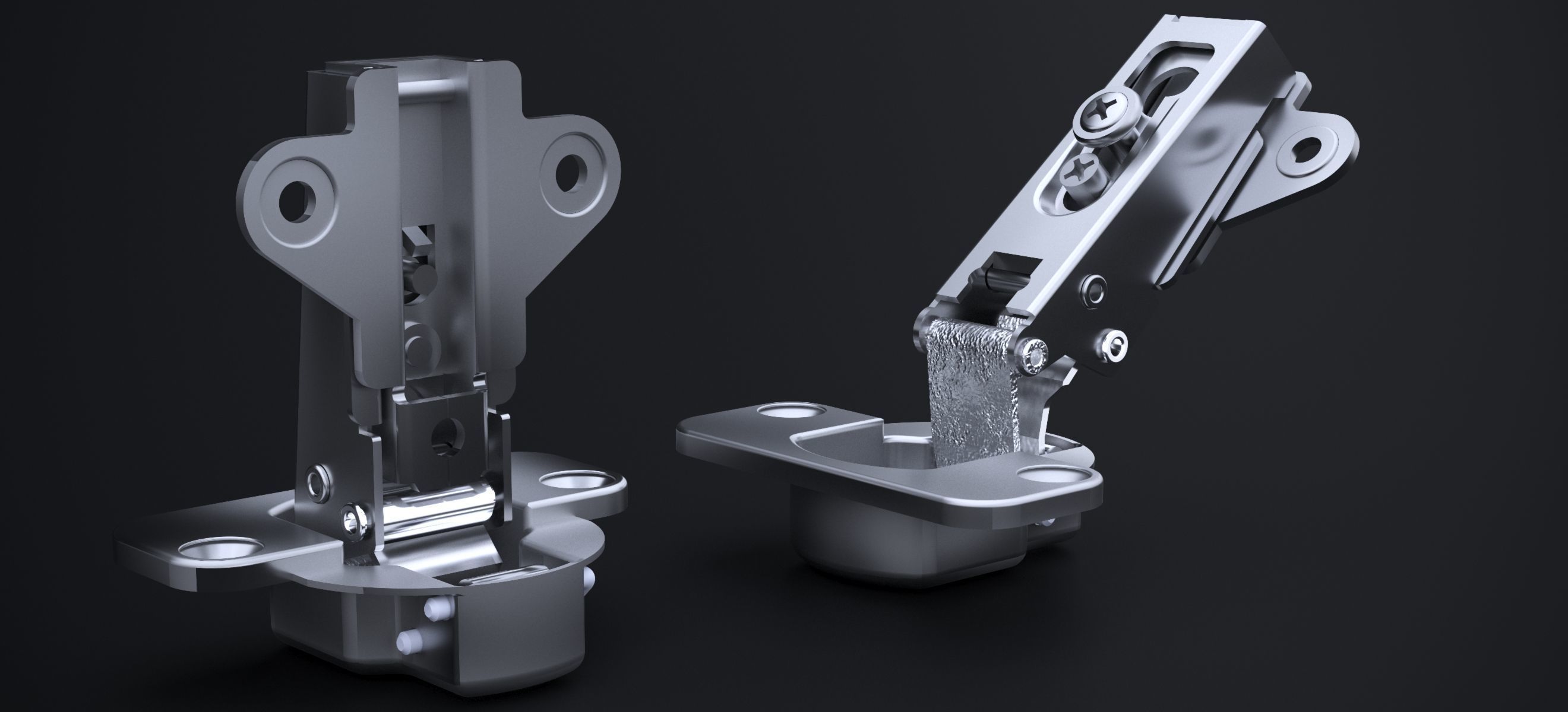 TAKIGEN HINGE B-1401-1 2024 3D model_2