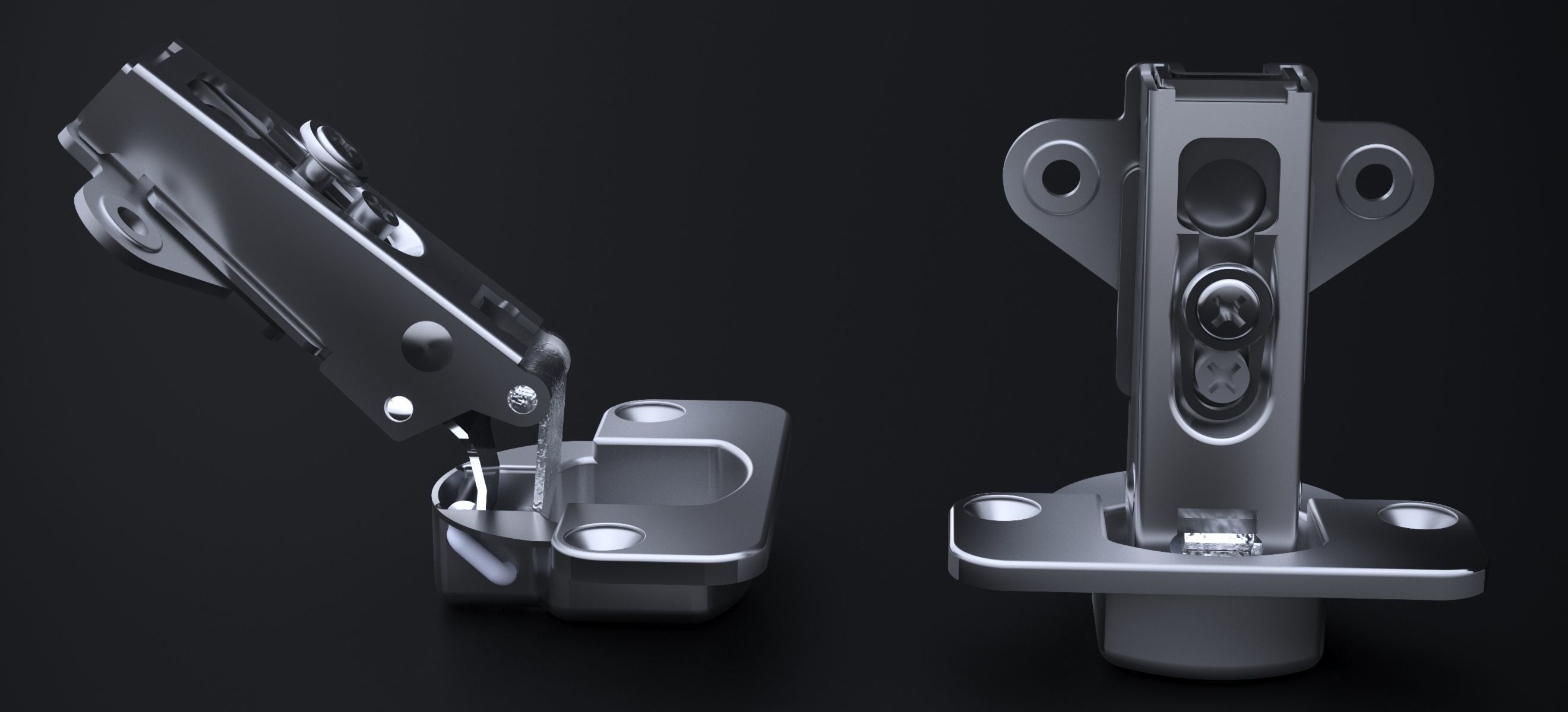 TAKIGEN HINGE B-1401-1 2024 3D model_5