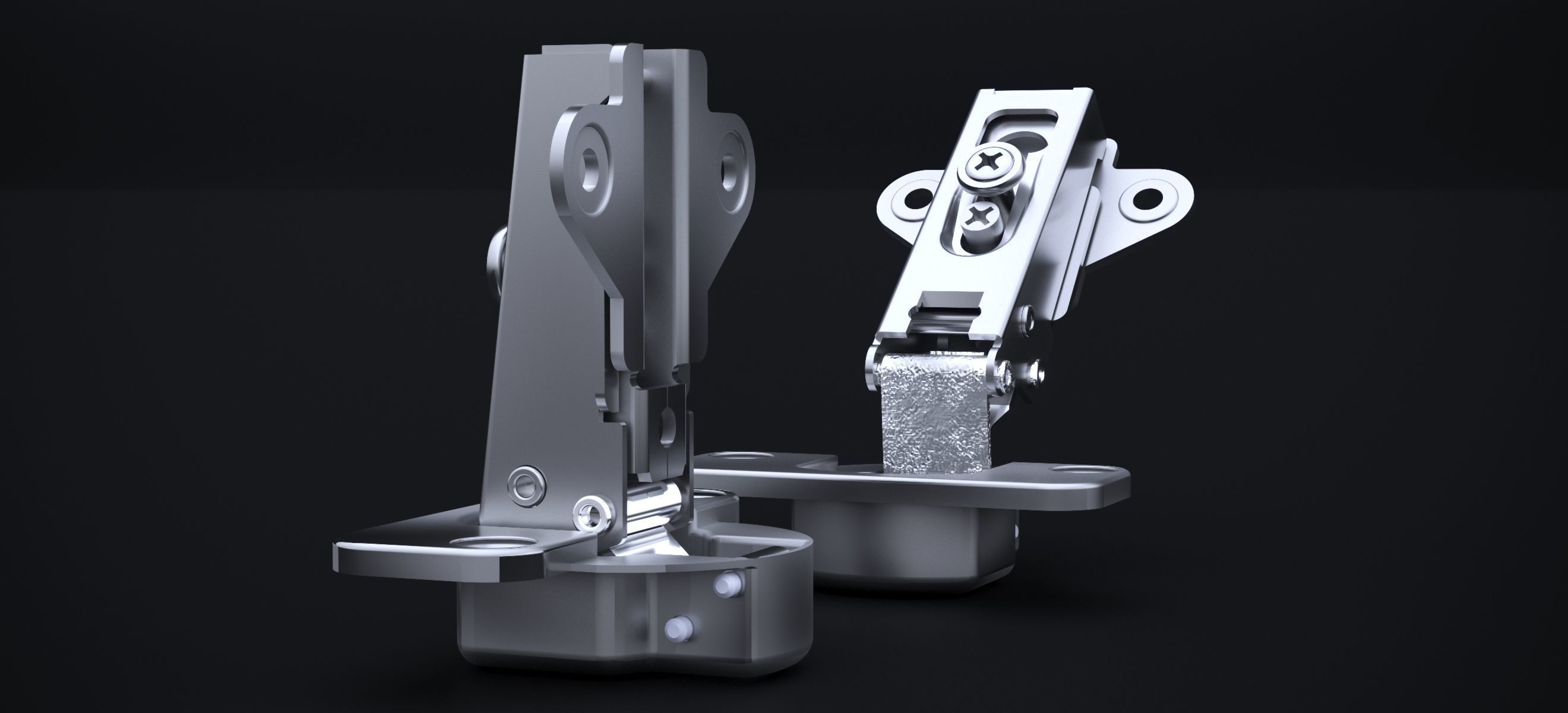 TAKIGEN HINGE B-1401-1 2024 3D model_7