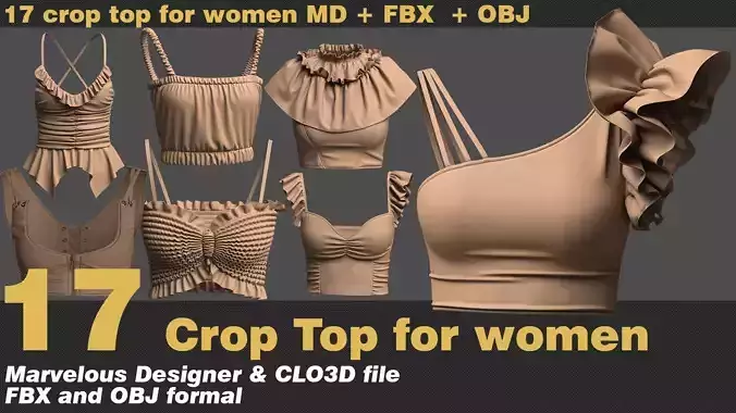 17 Crop Top for Women