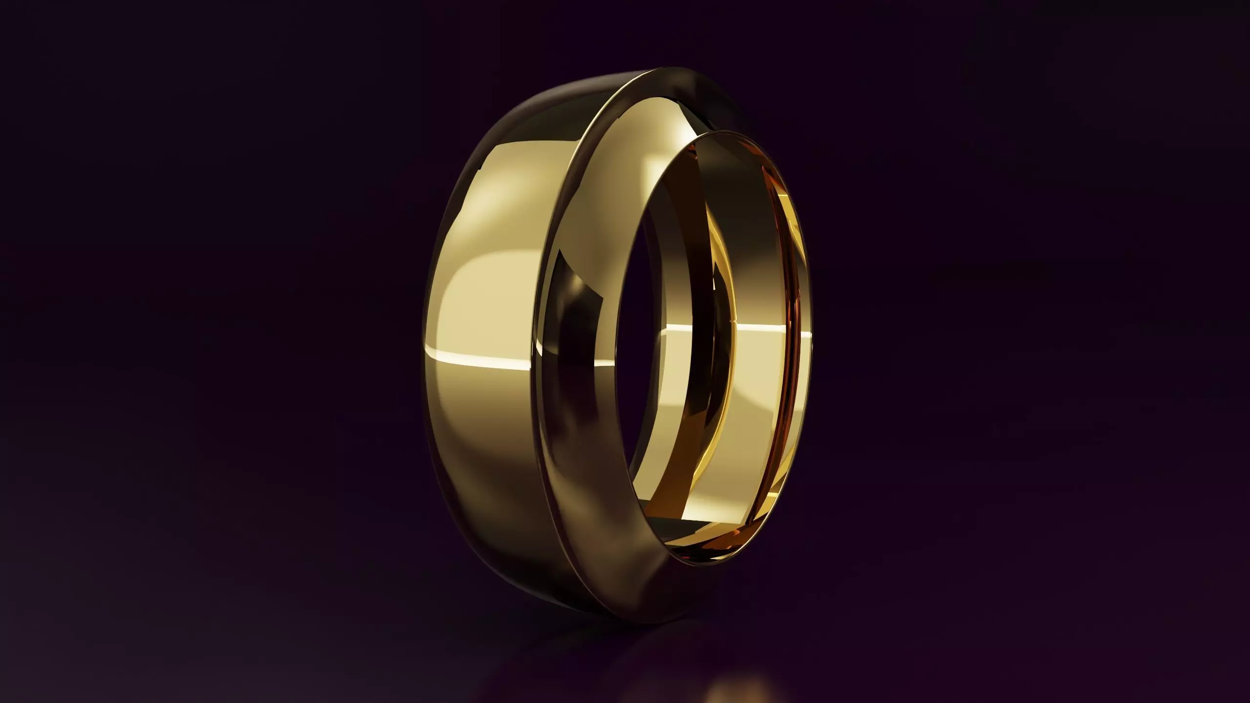 free form ring N02 Free 3D print model