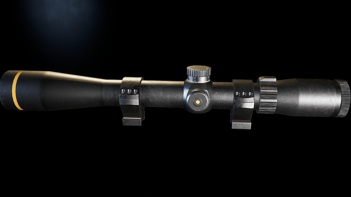 AAA VX-Freedom Sniper Scope Game Ready PBR Low-poly 3D model_10