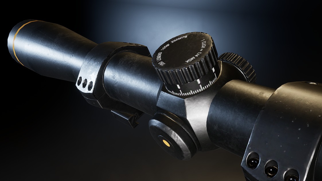 AAA VX-Freedom Sniper Scope Game Ready PBR Low-poly 3D model_3