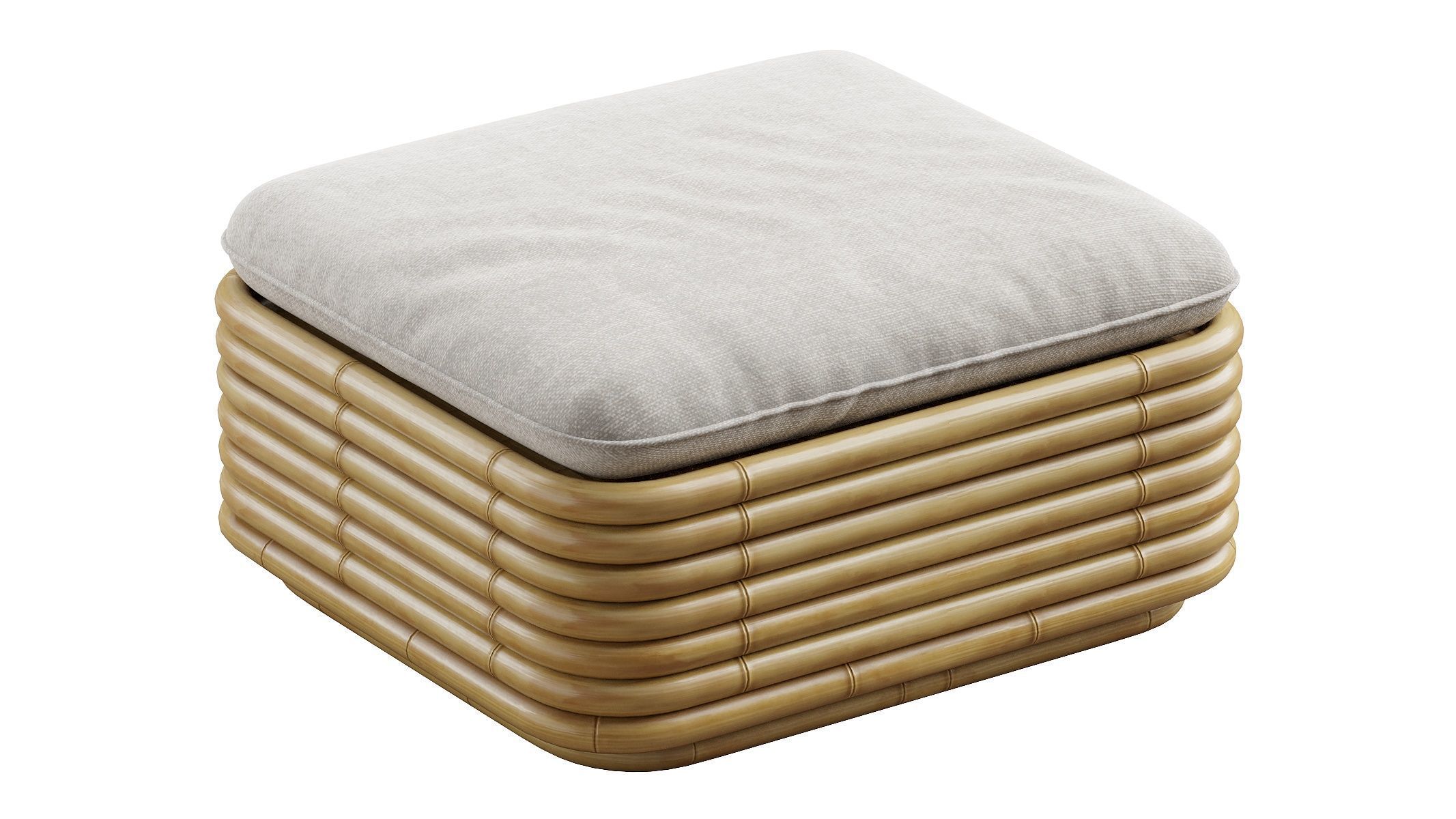 Bohemian 72 Ottoman 3D model_1