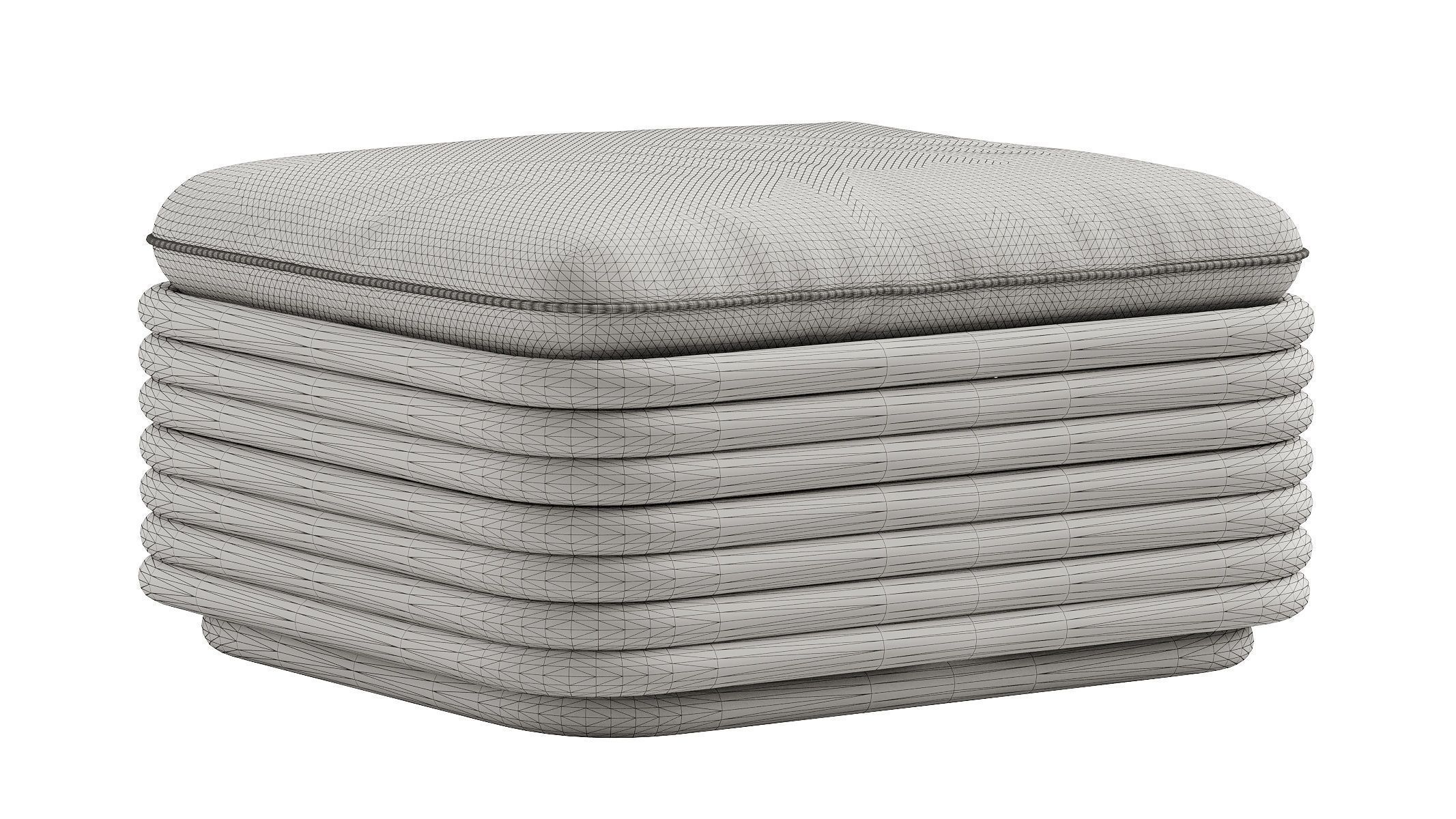 Bohemian 72 Ottoman 3D model_6