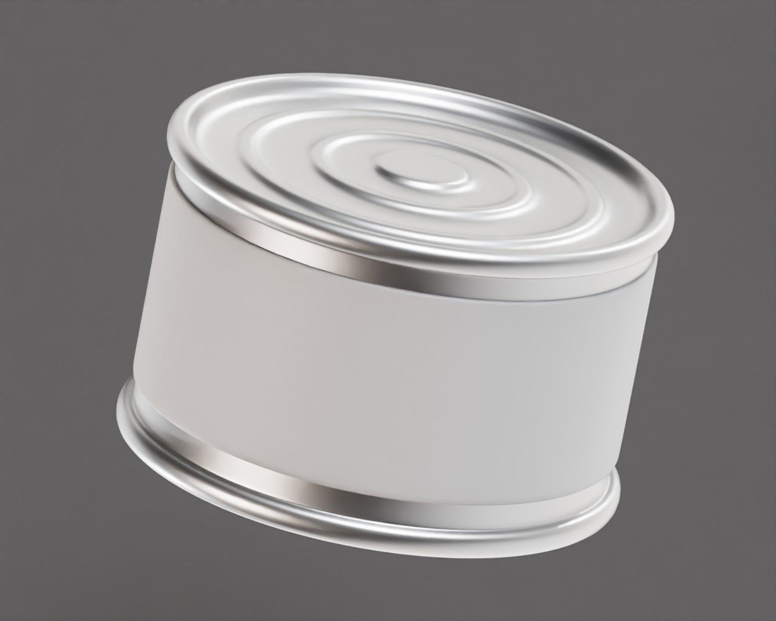 Food can 3d model Low-poly 3D model_1