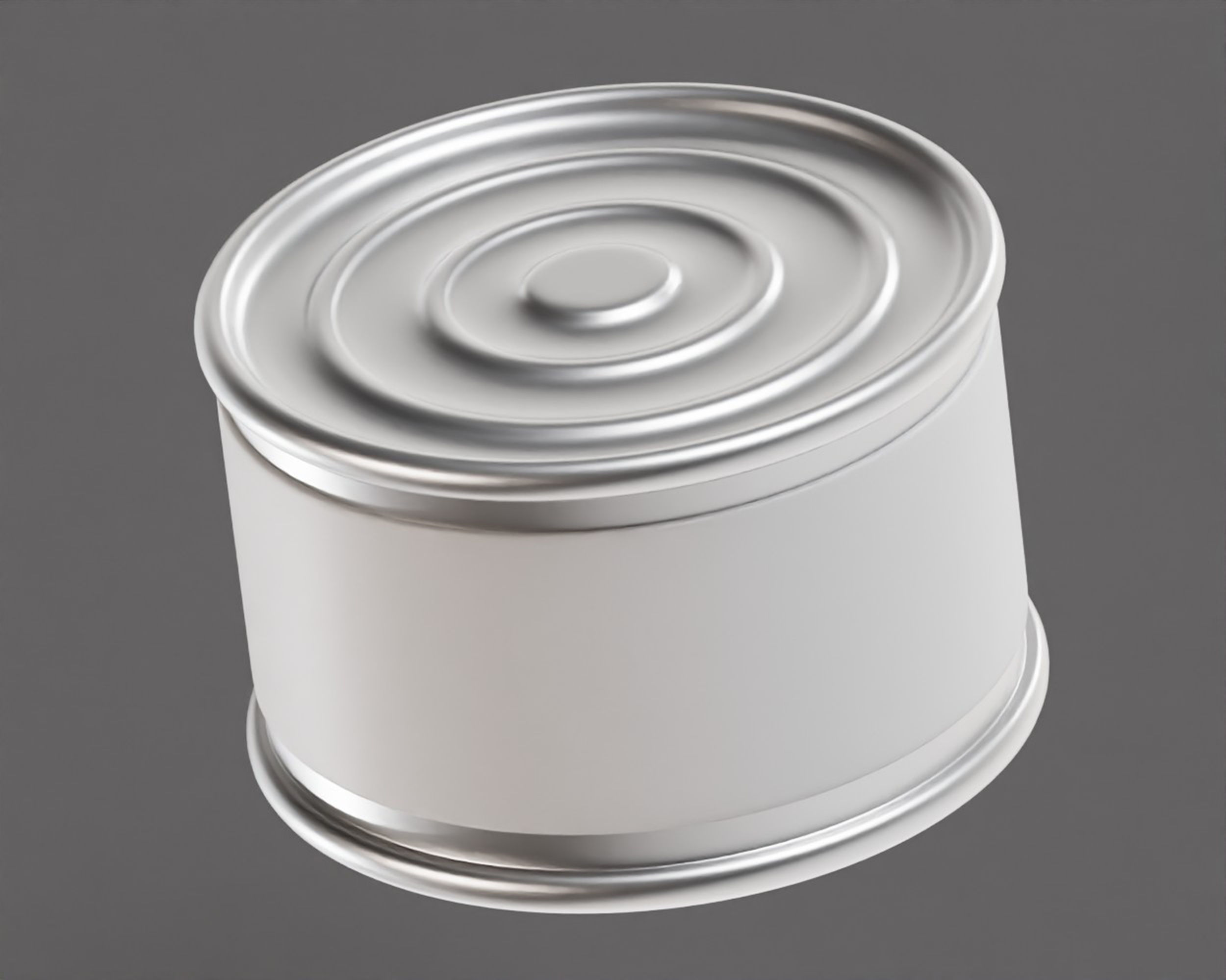 Food can 3d model Low-poly 3D model_3