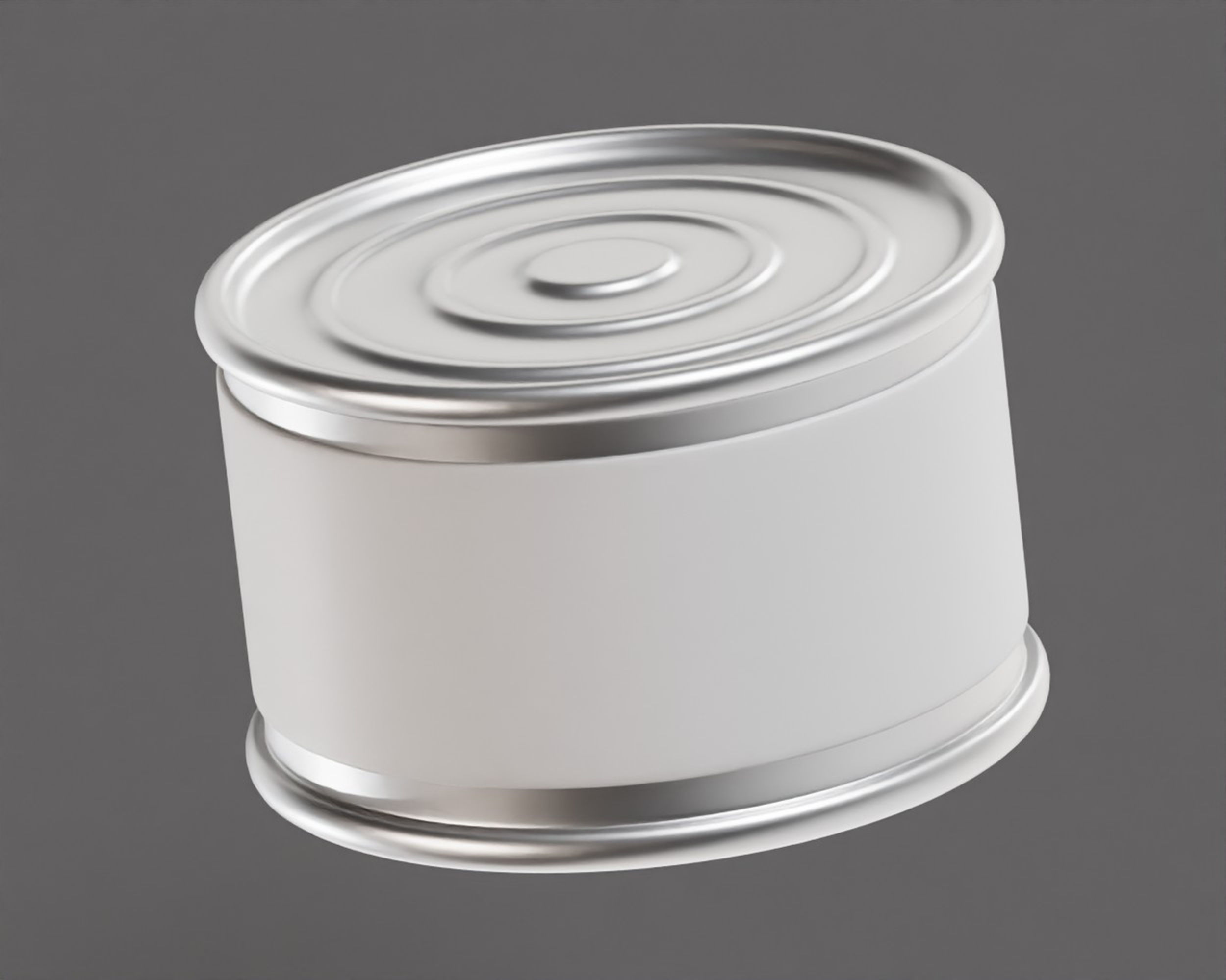 Food can 3d model Low-poly 3D model_2