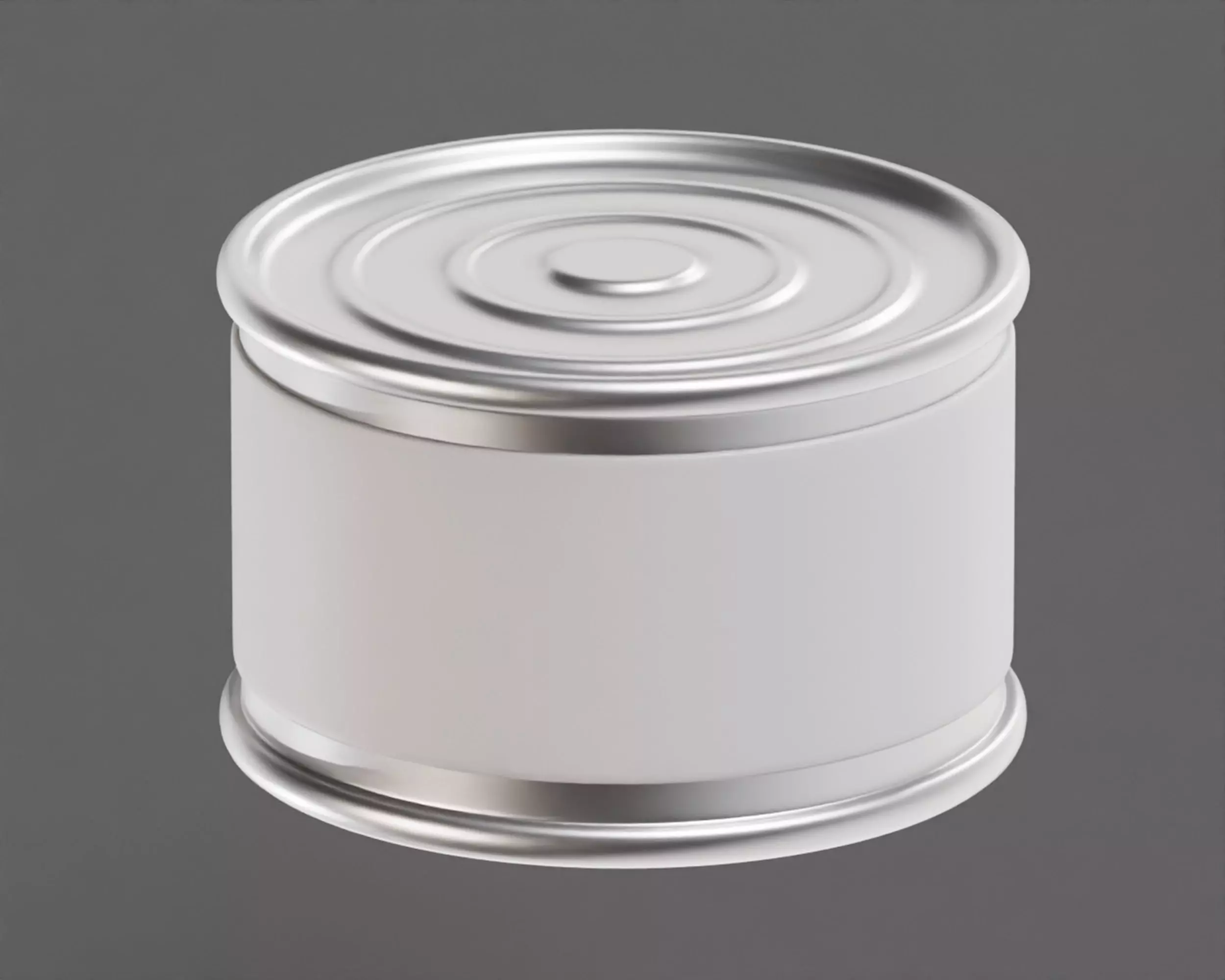 Food can 3d model Low-poly 3D model_0