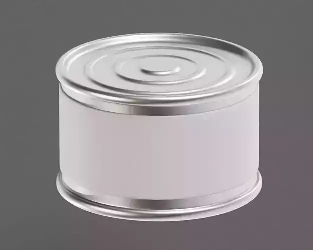 Food can 3d model