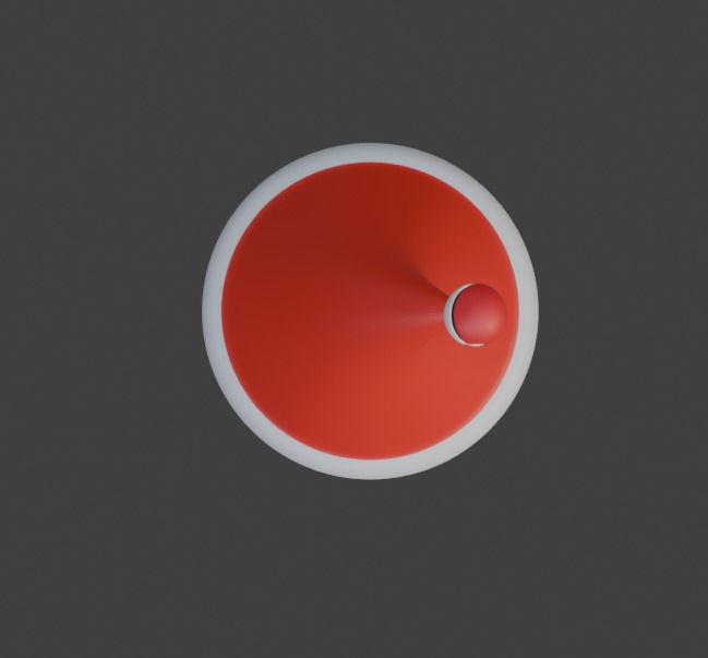 Pokeball Christmas Hat 3D print model_1