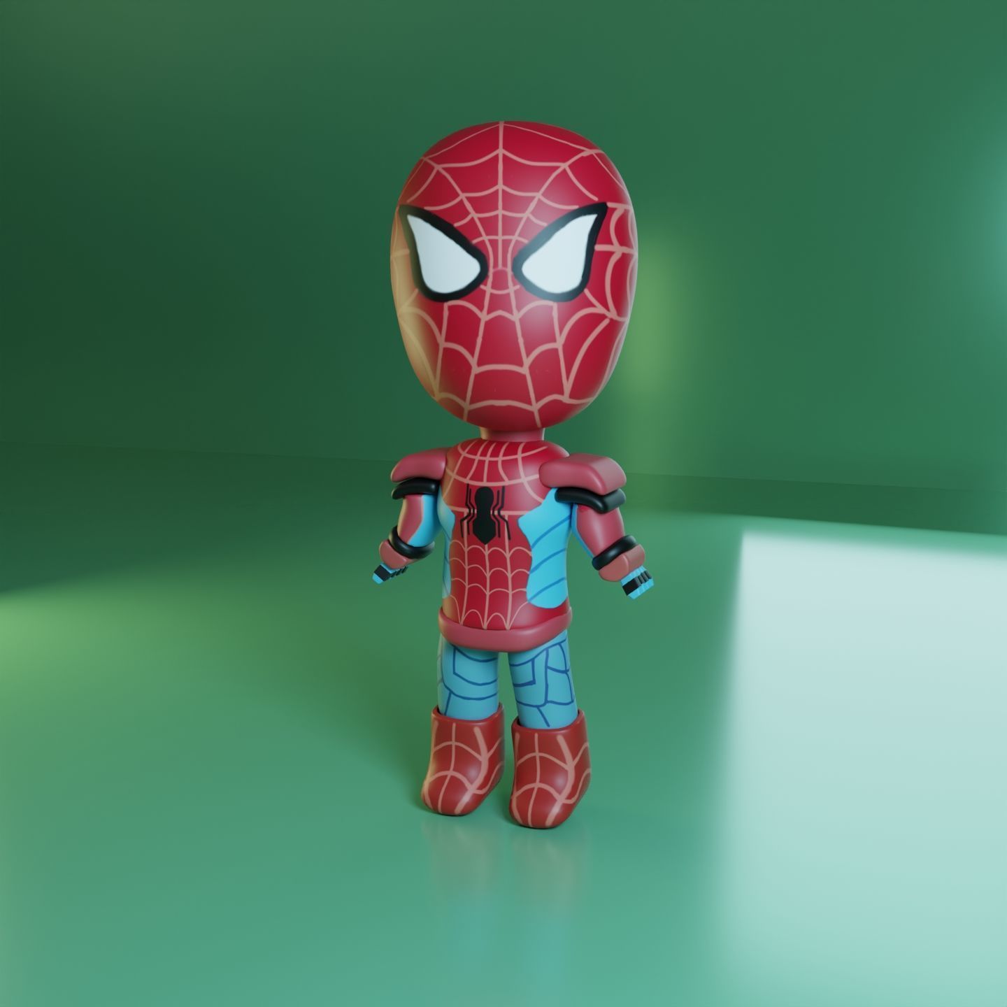 Spider man  3D model_1