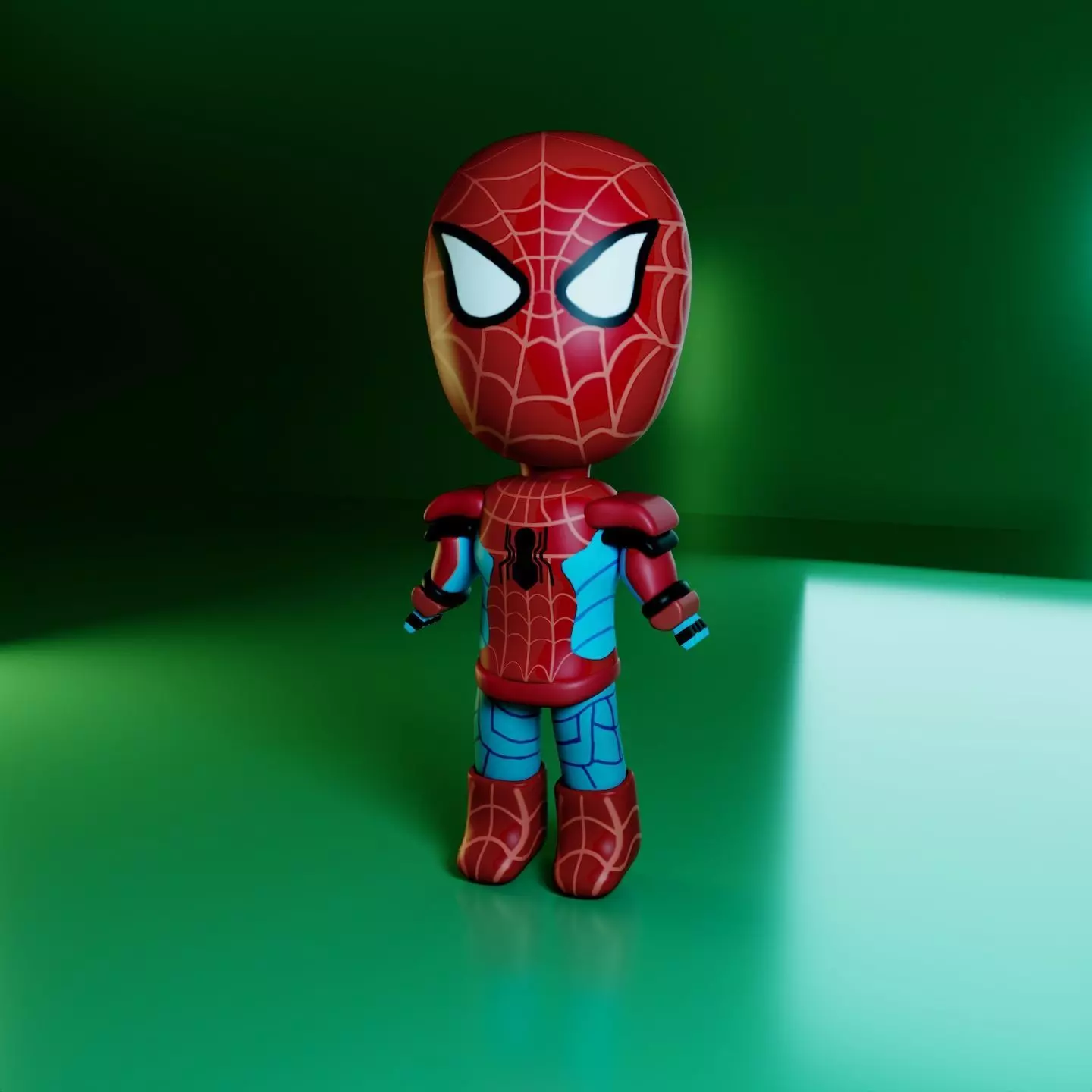 Spider man  3D model_0