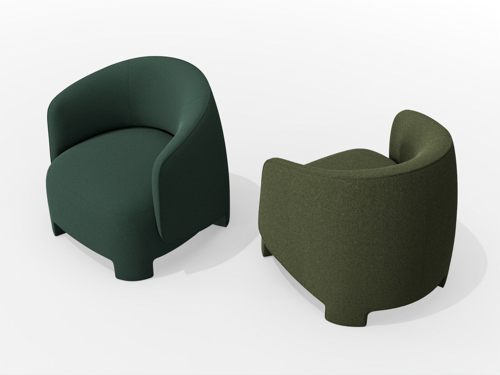 Taru Armchair 3D model_2