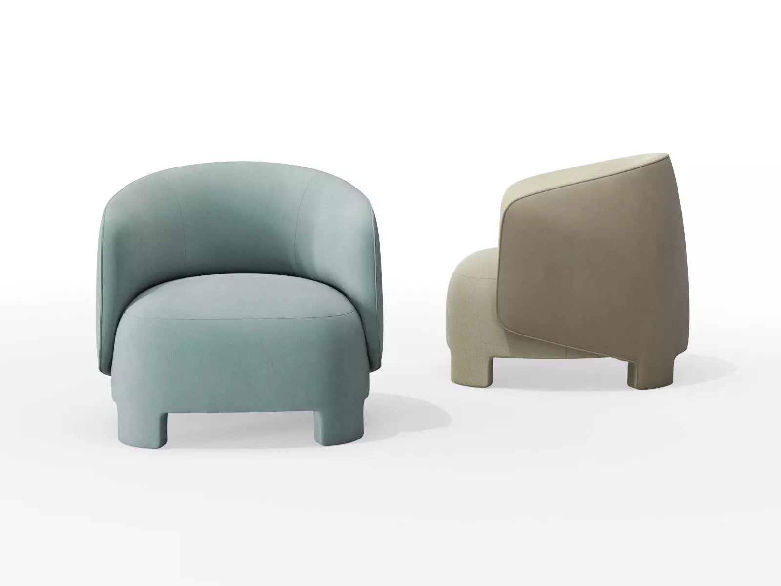 Taru Armchair 3D model_0