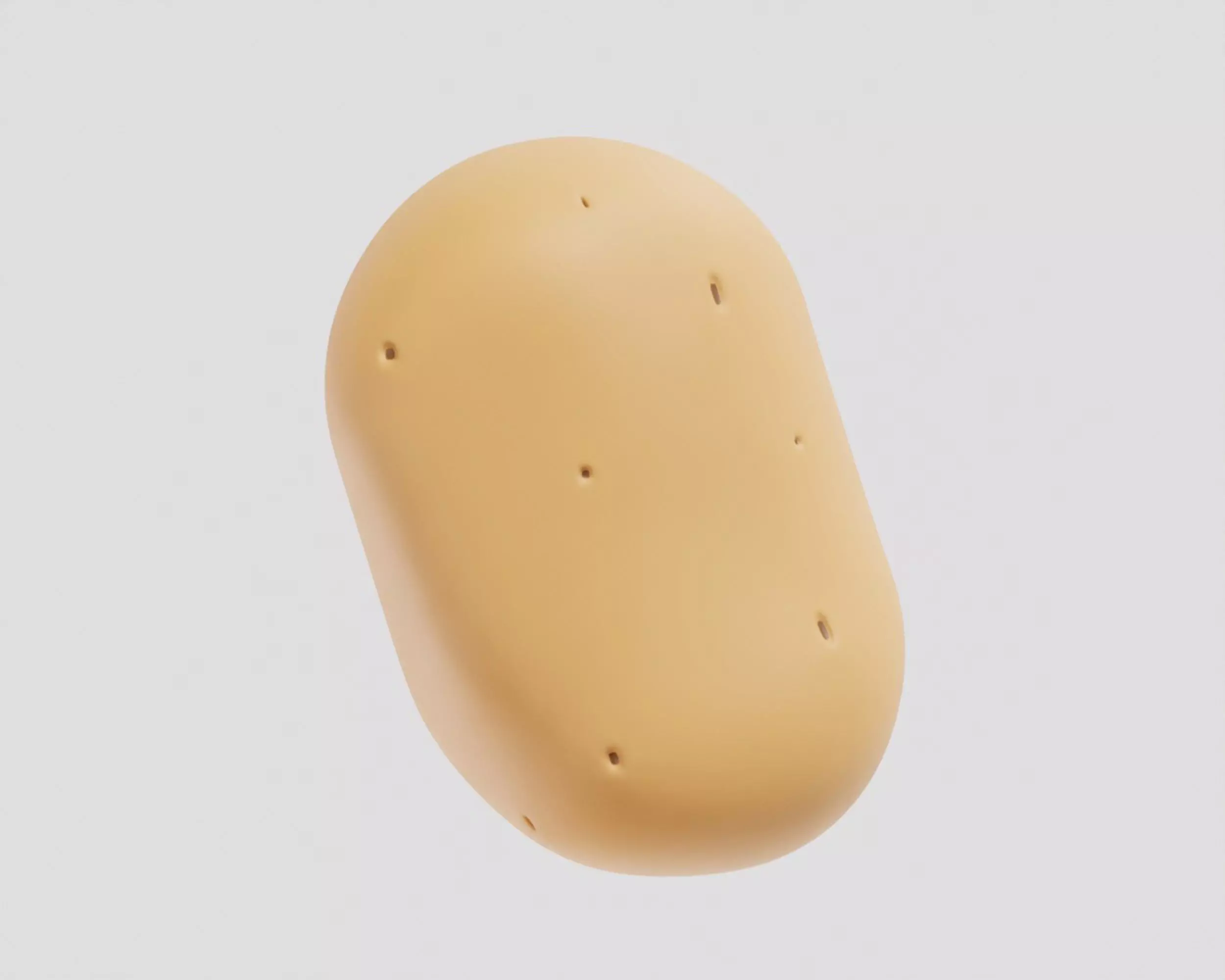 Potato Low-poly 3D model