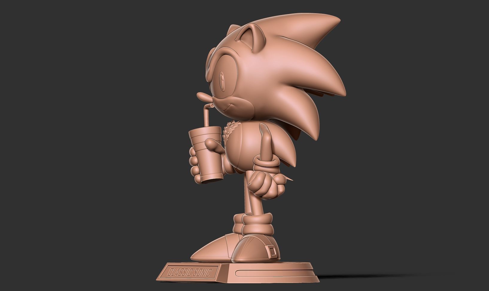  Little Silver Sonic Fanart 3D print model_11