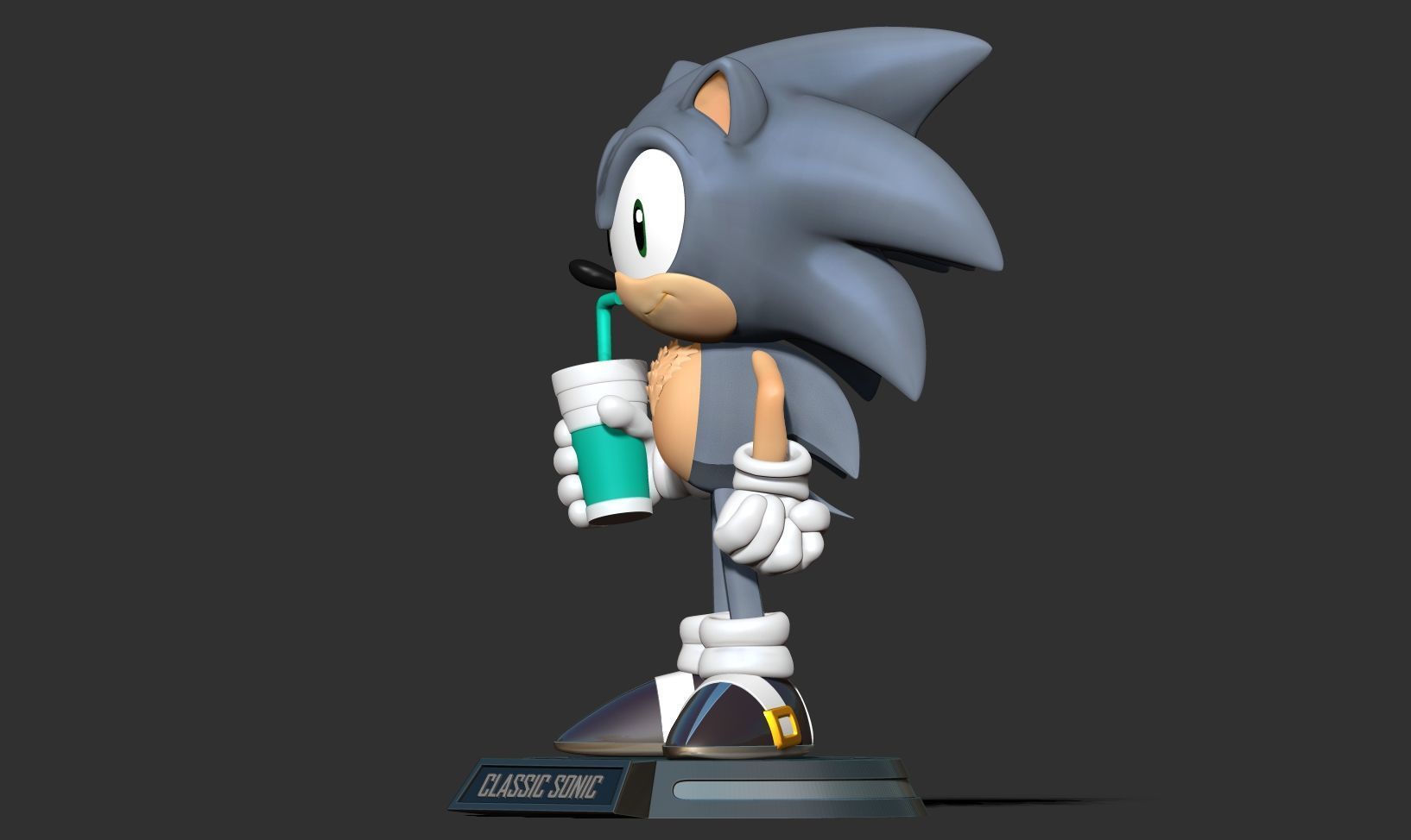 Little Silver Sonic Fanart 3D print model_10