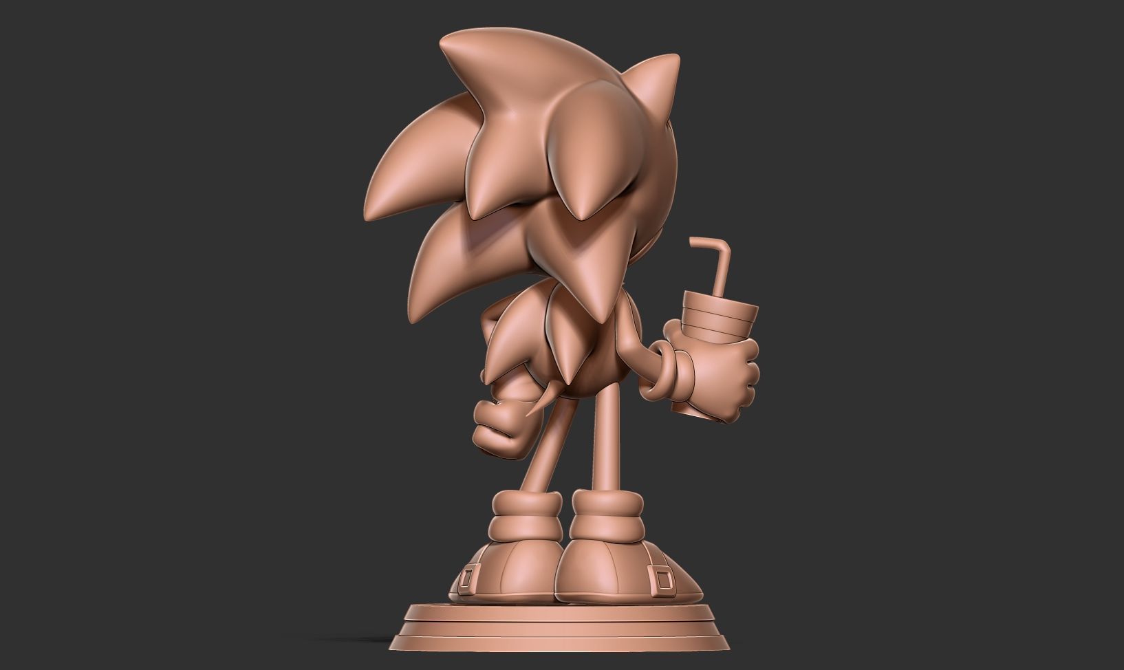  Little Silver Sonic Fanart 3D print model_8