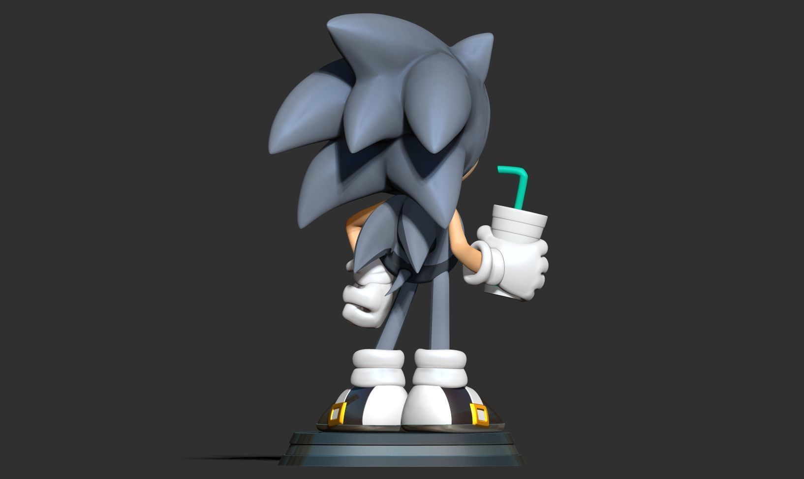  Little Silver Sonic Fanart 3D print model_6