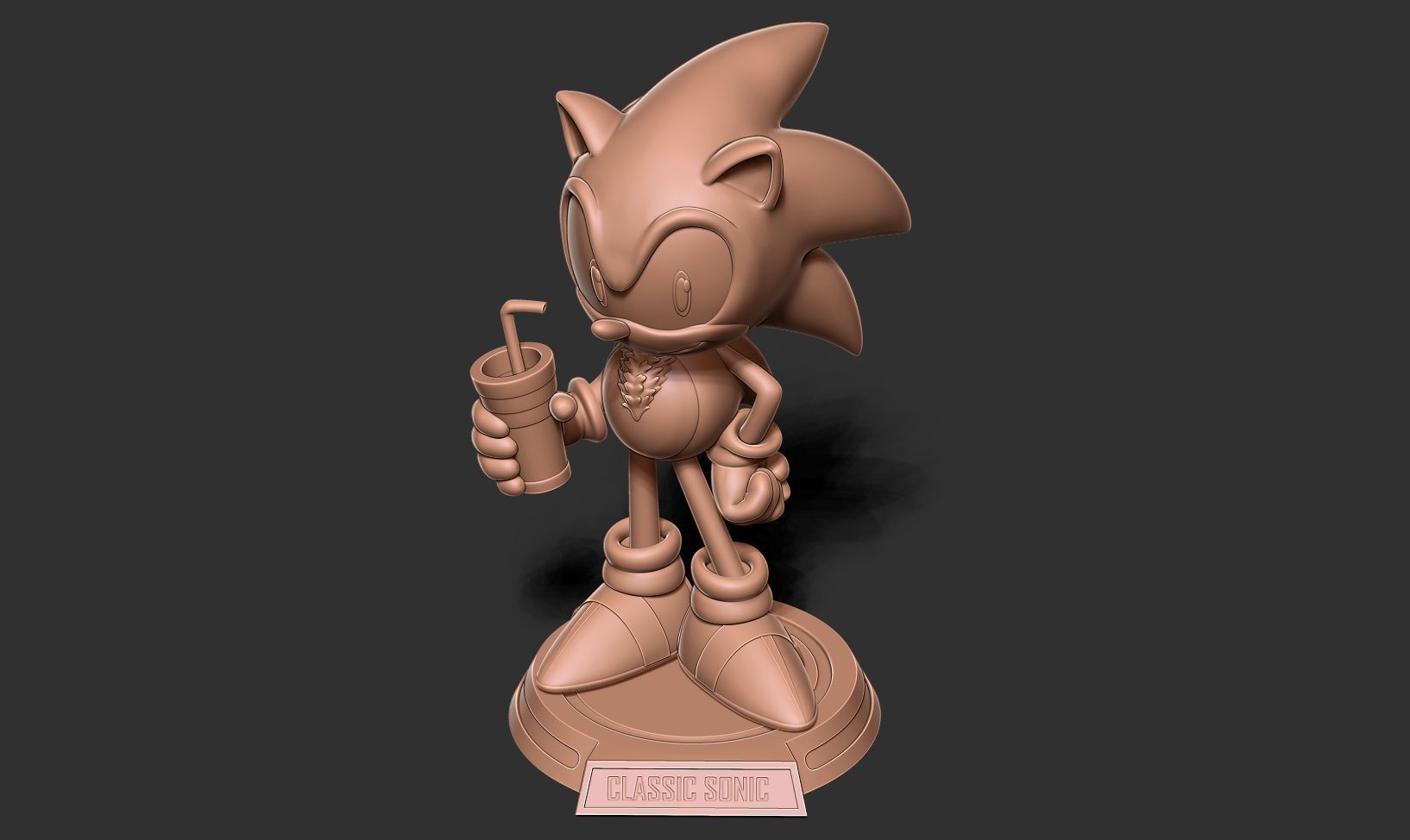  Little Silver Sonic Fanart 3D print model_15