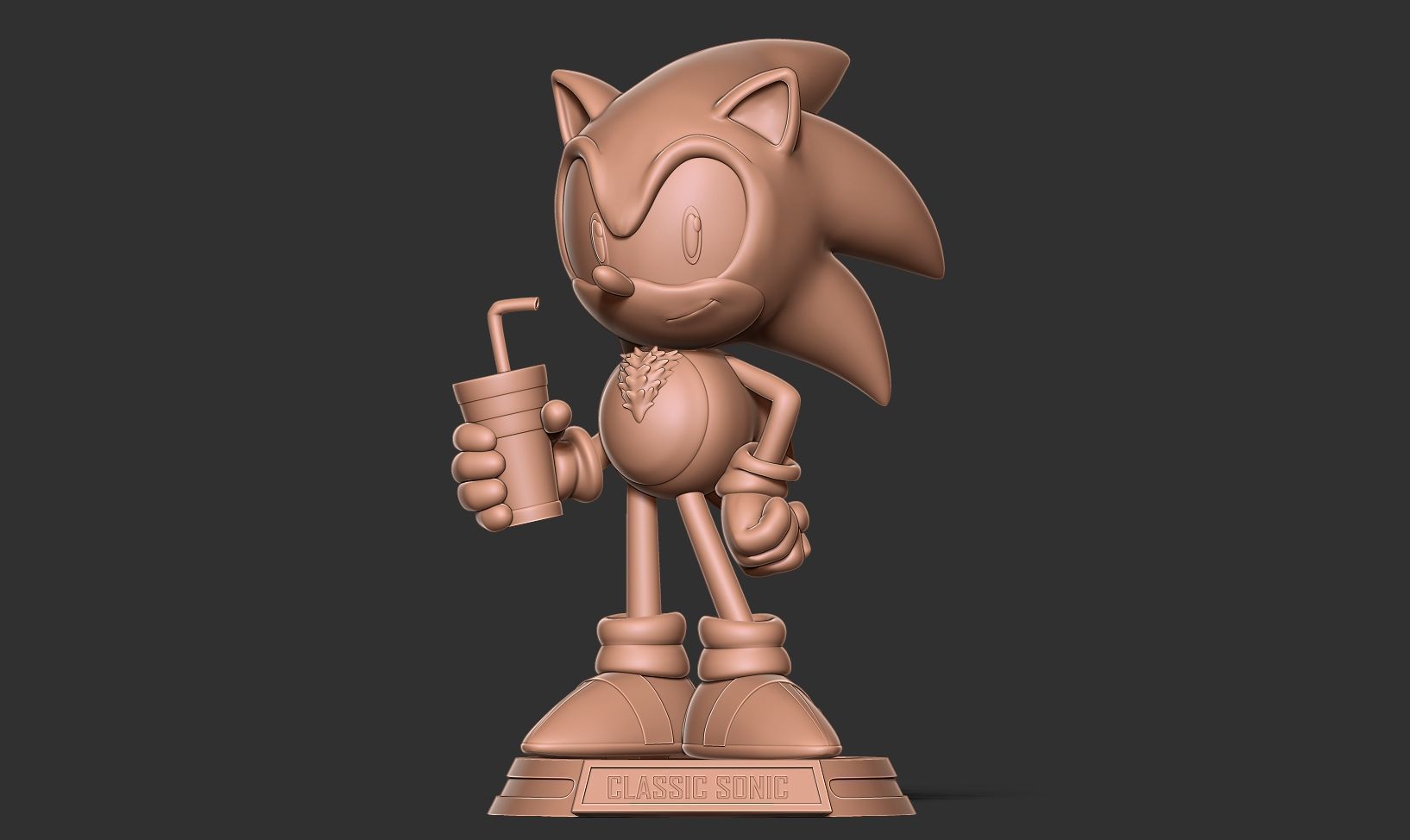  Little Silver Sonic Fanart 3D print model_9