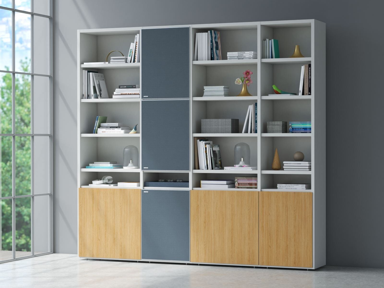 Et Cetera C33 Bookcase 3D model_1
