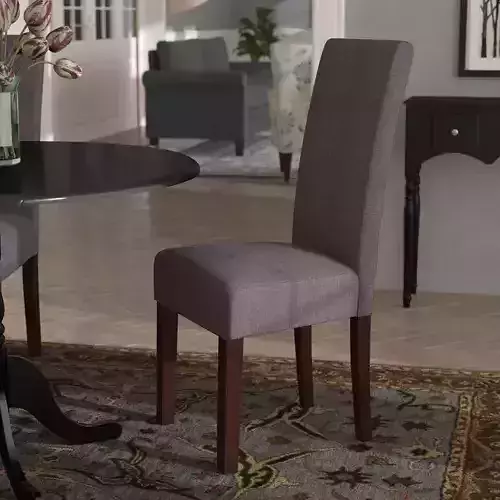 Rayford Fabric Panel Parsons Chair - 3 Colour