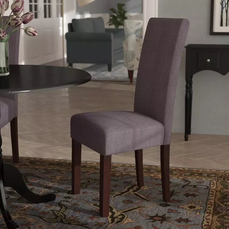 Rayford Fabric Panel Parsons Chair - 3 Colour 3D model_0