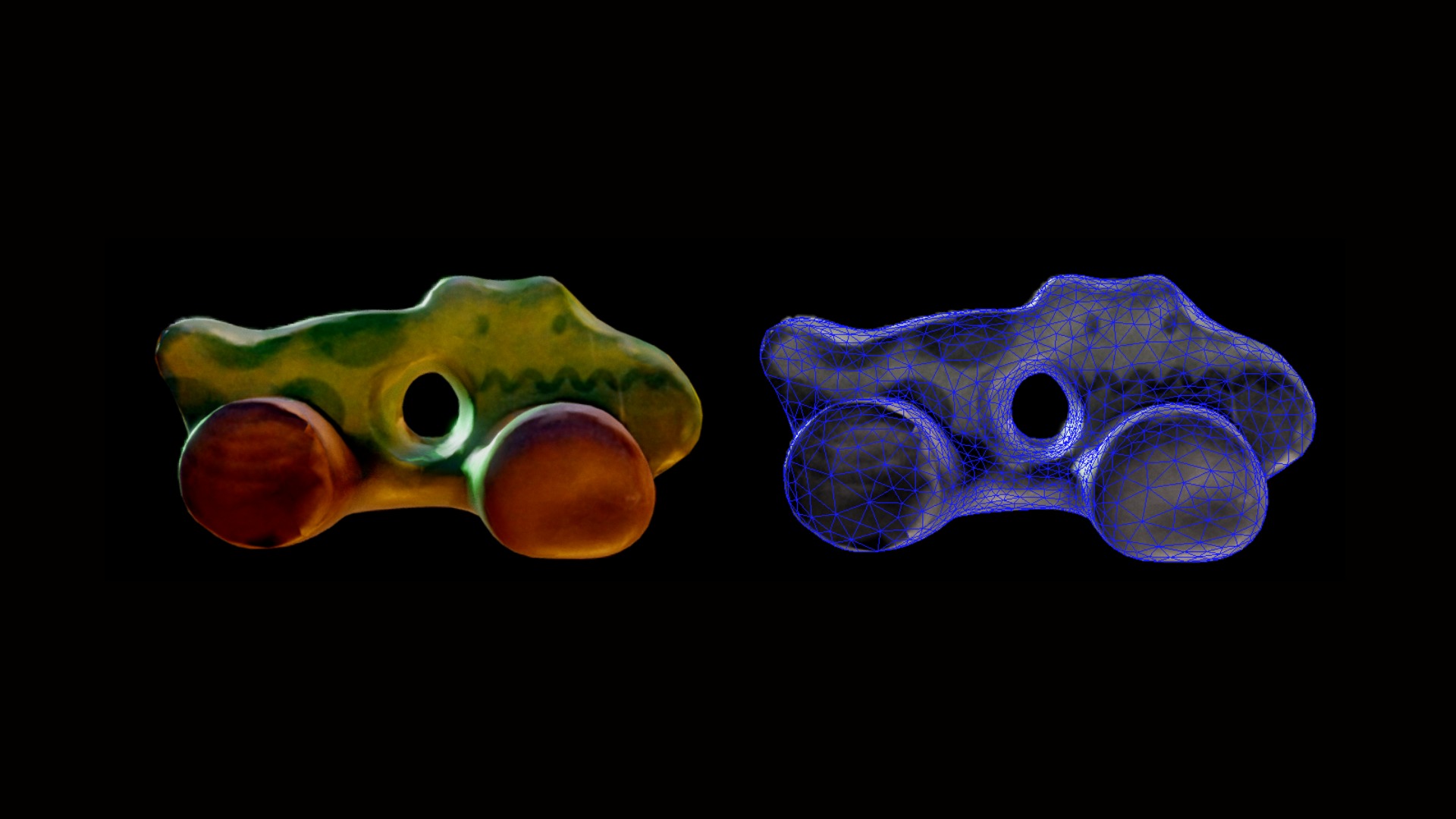 Photorealistic Crocodile Toy 3D Scan Low-poly 3D model_5