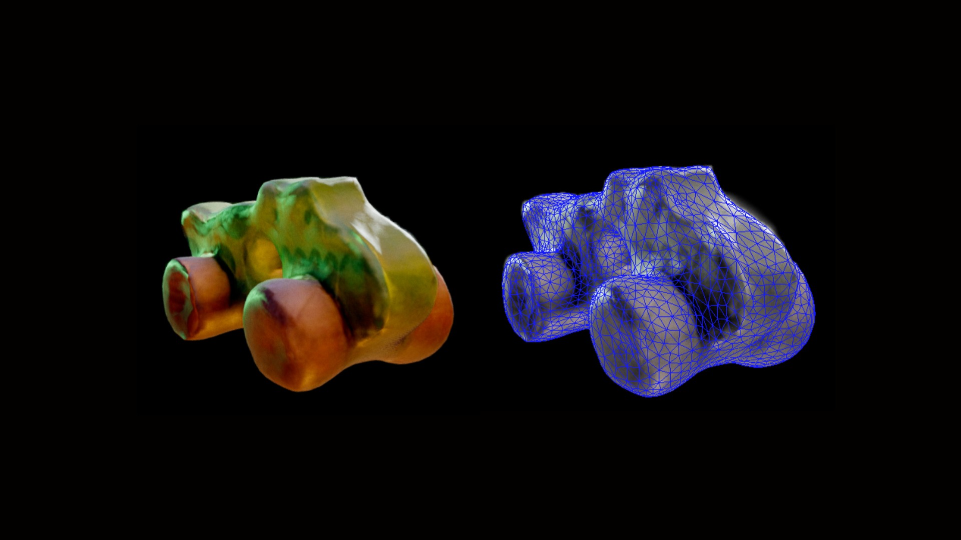 Photorealistic Crocodile Toy 3D Scan Low-poly 3D model_6