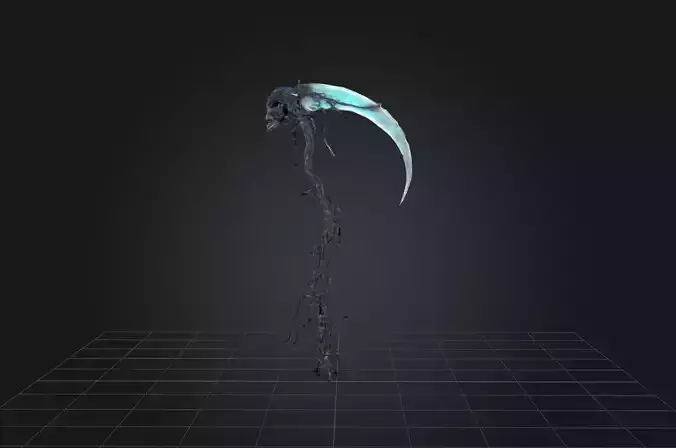 Melee Phantom Reaper - 3D Game Asset