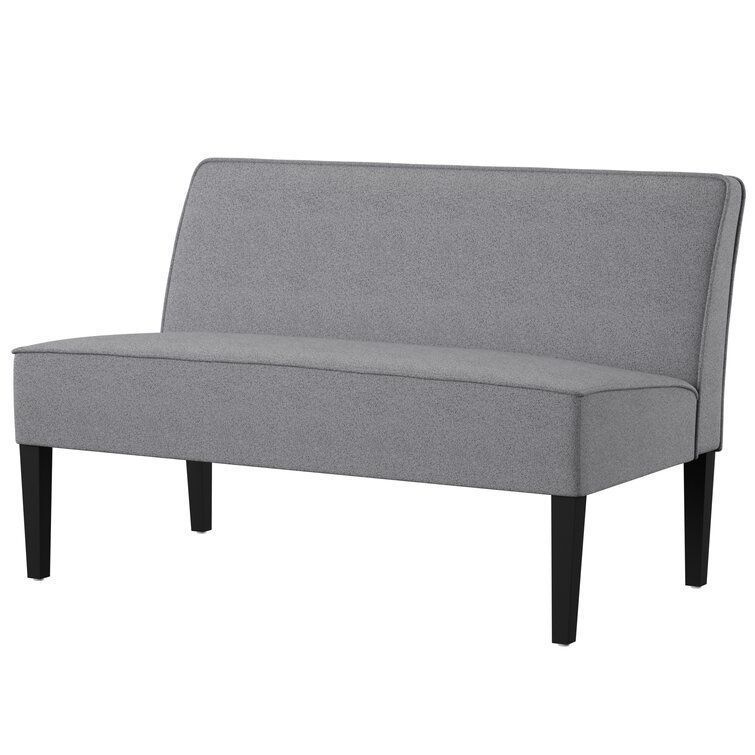 Jossey Armless Loveseat 3D model_5