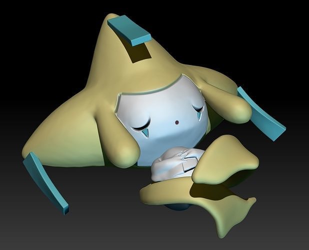 Pokemon Jirachi 3D print model