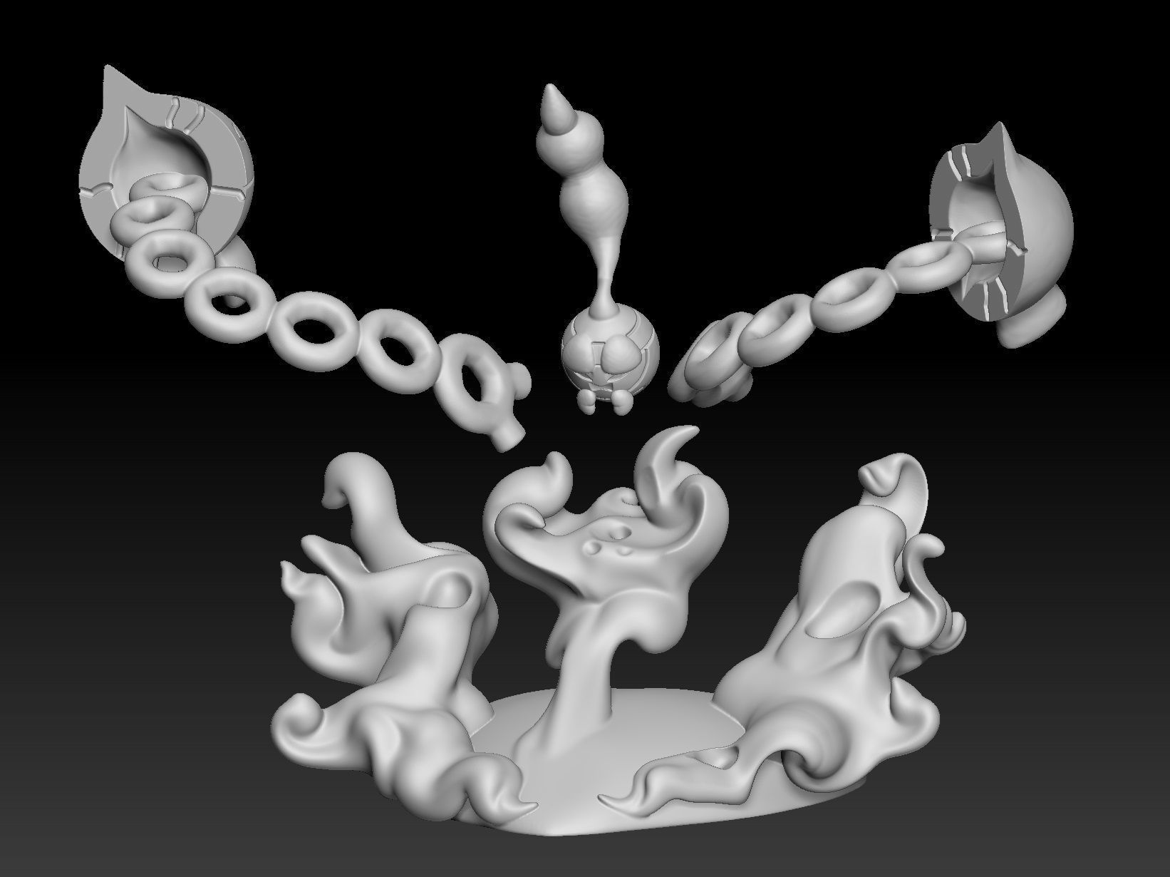 Pokemon Pecharunt 3D print model_2