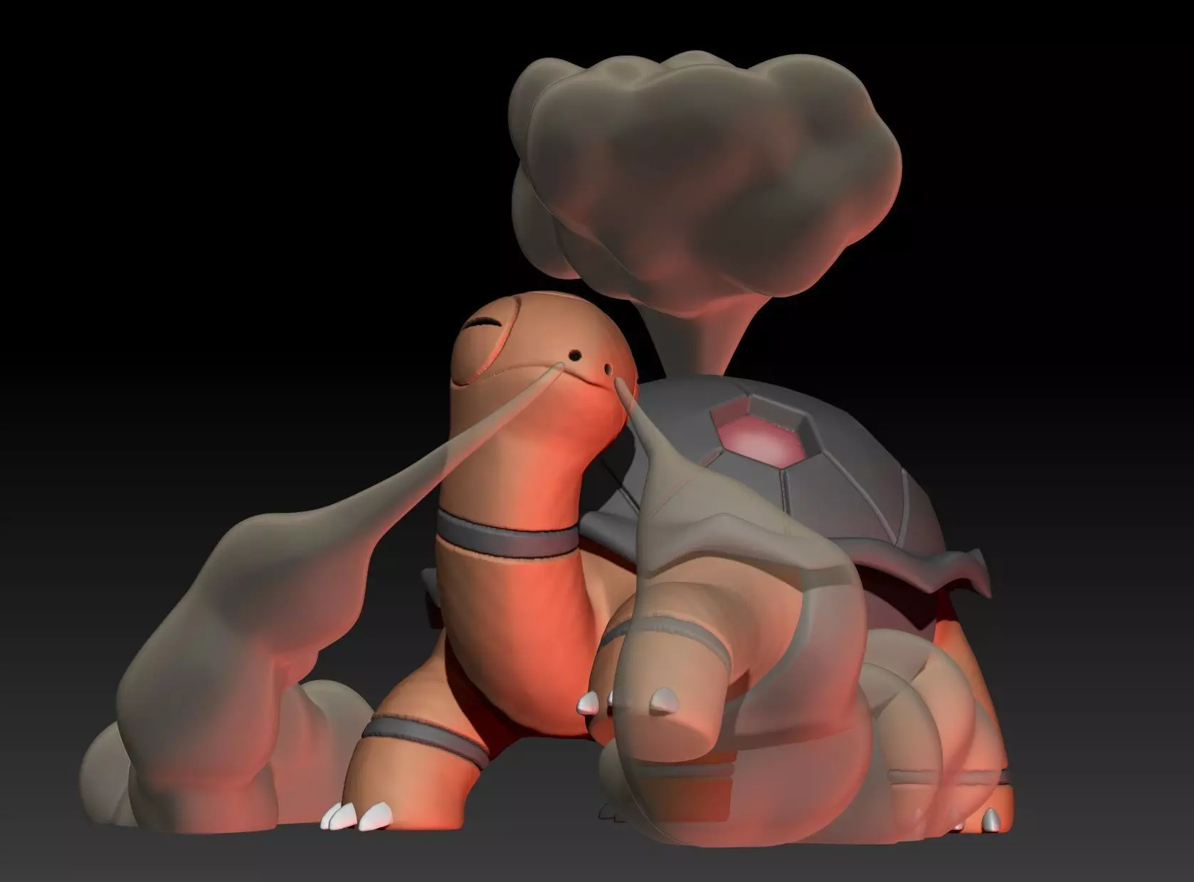 Pokemon Torkoal 3D print model
