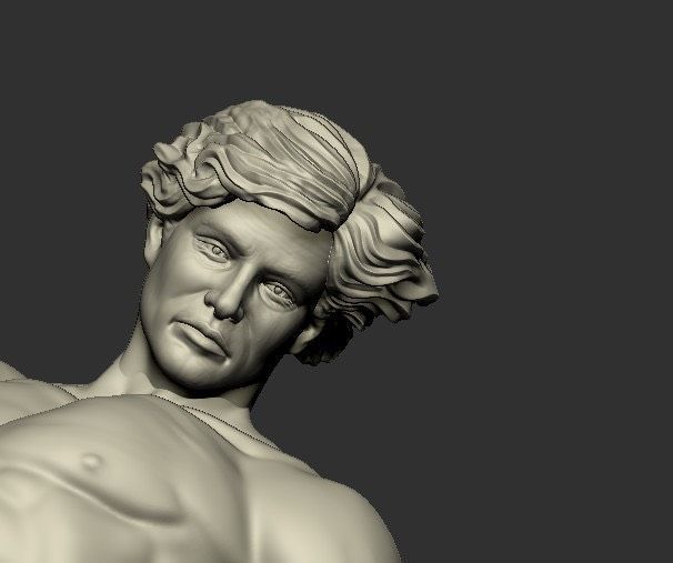 Self Made Man 3D print model_2