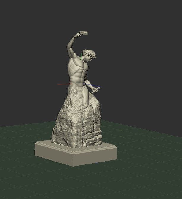 Self Made Man 3D print model_1