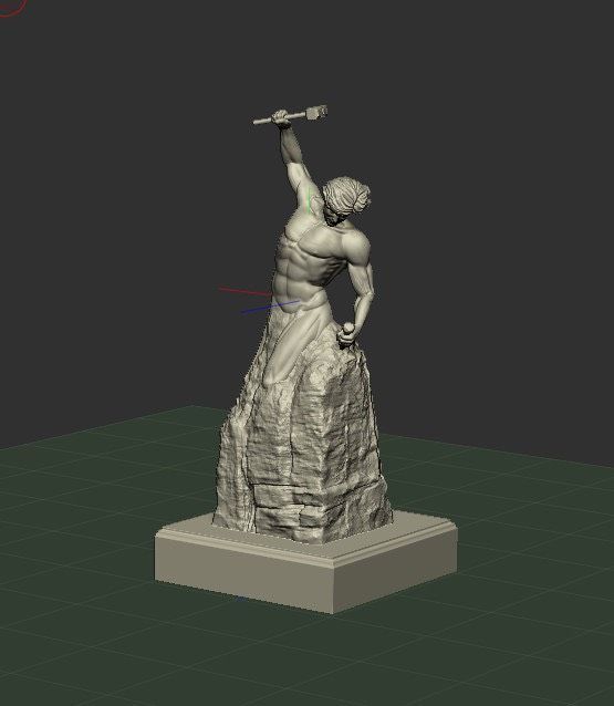 Self Made Man 3D print model_4