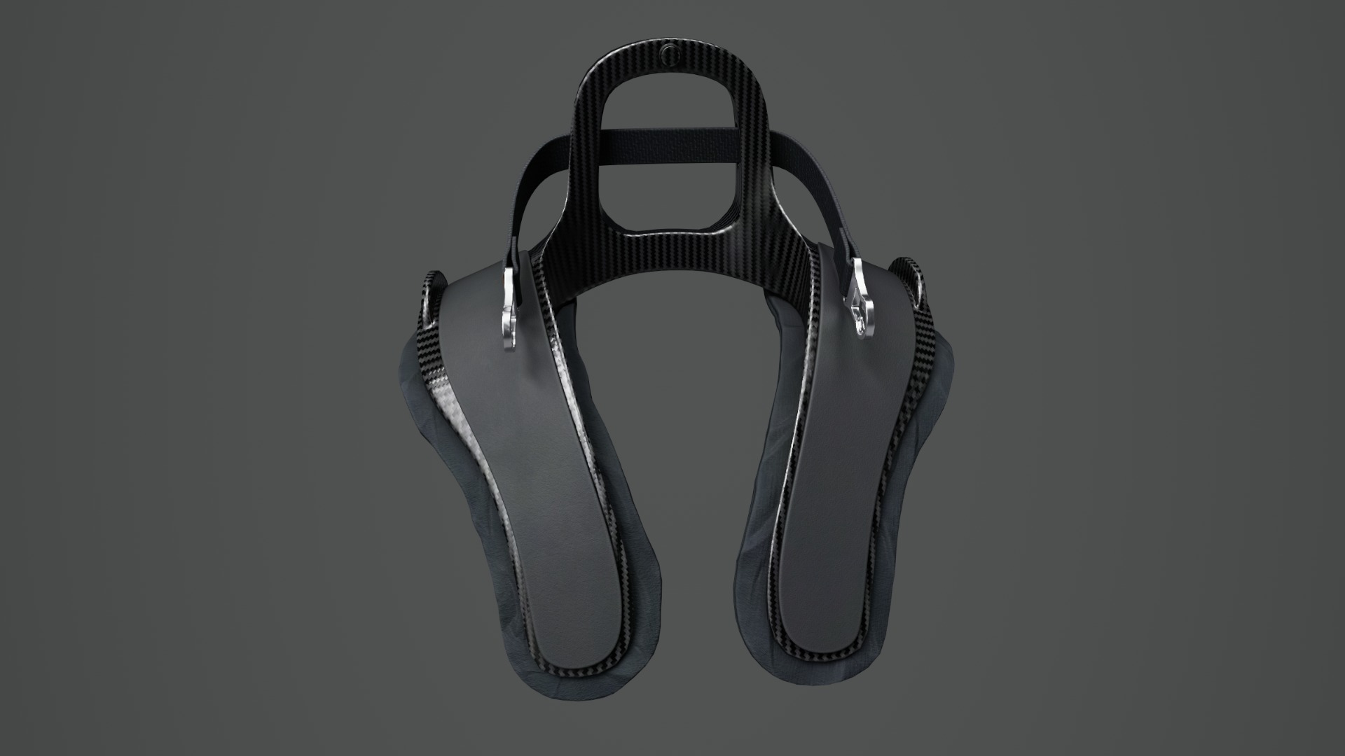 Frontal Head Restrain Device 01 Low-poly 3D model_10
