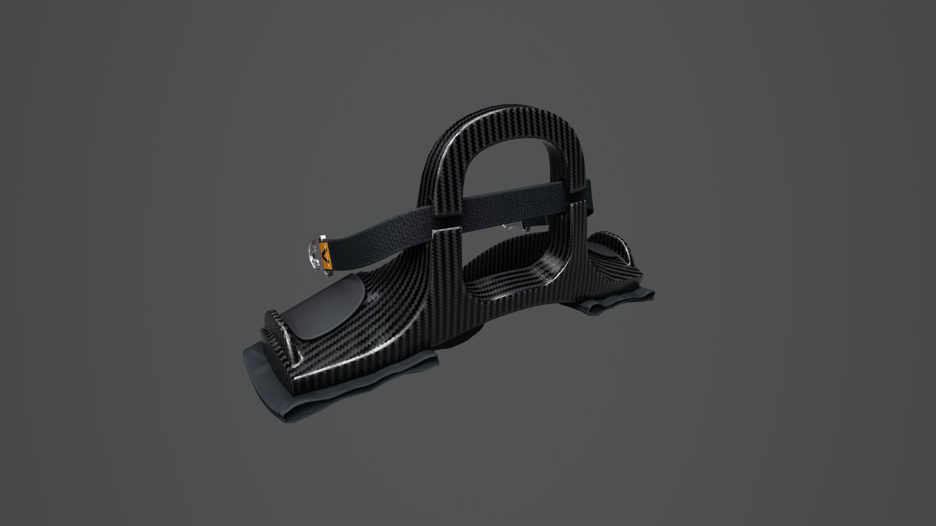Frontal Head Restrain Device 01 Low-poly 3D model_4