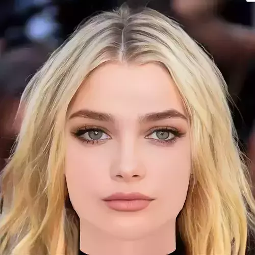 Lily-Rose Depp Head - No Hair - Low poly head for game 