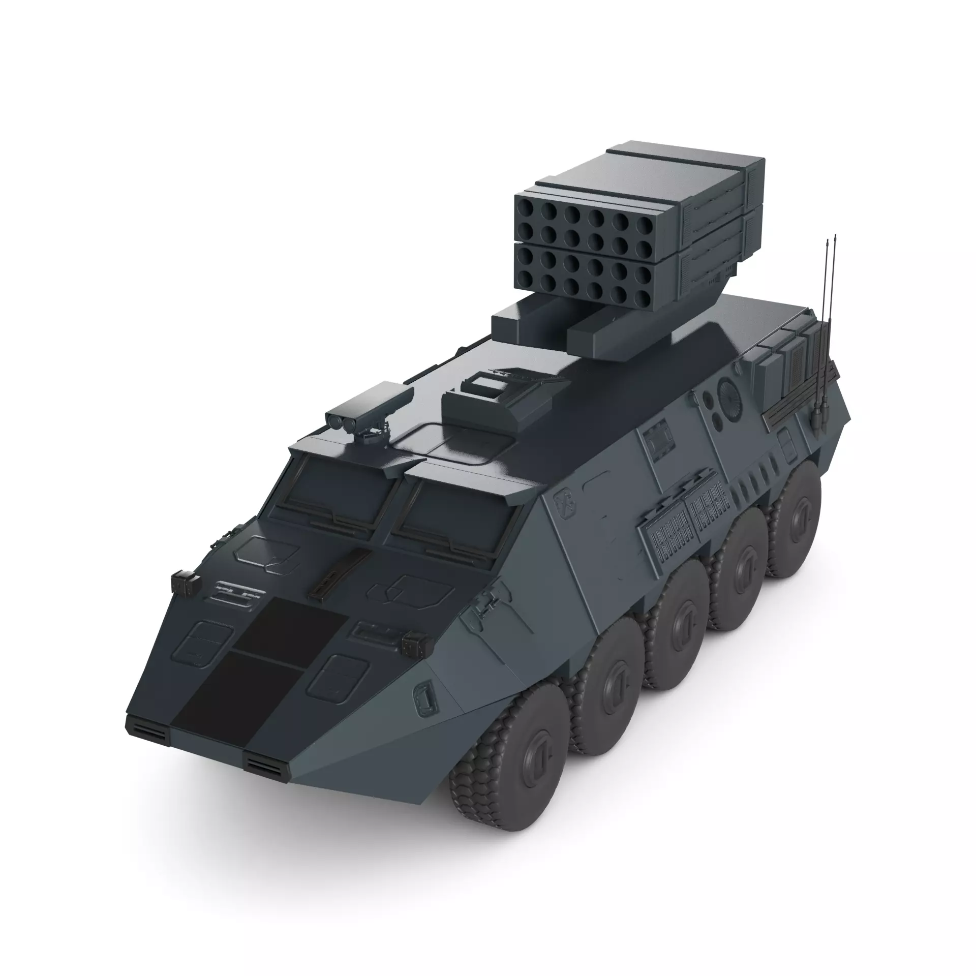 Military IFV 3D model_0