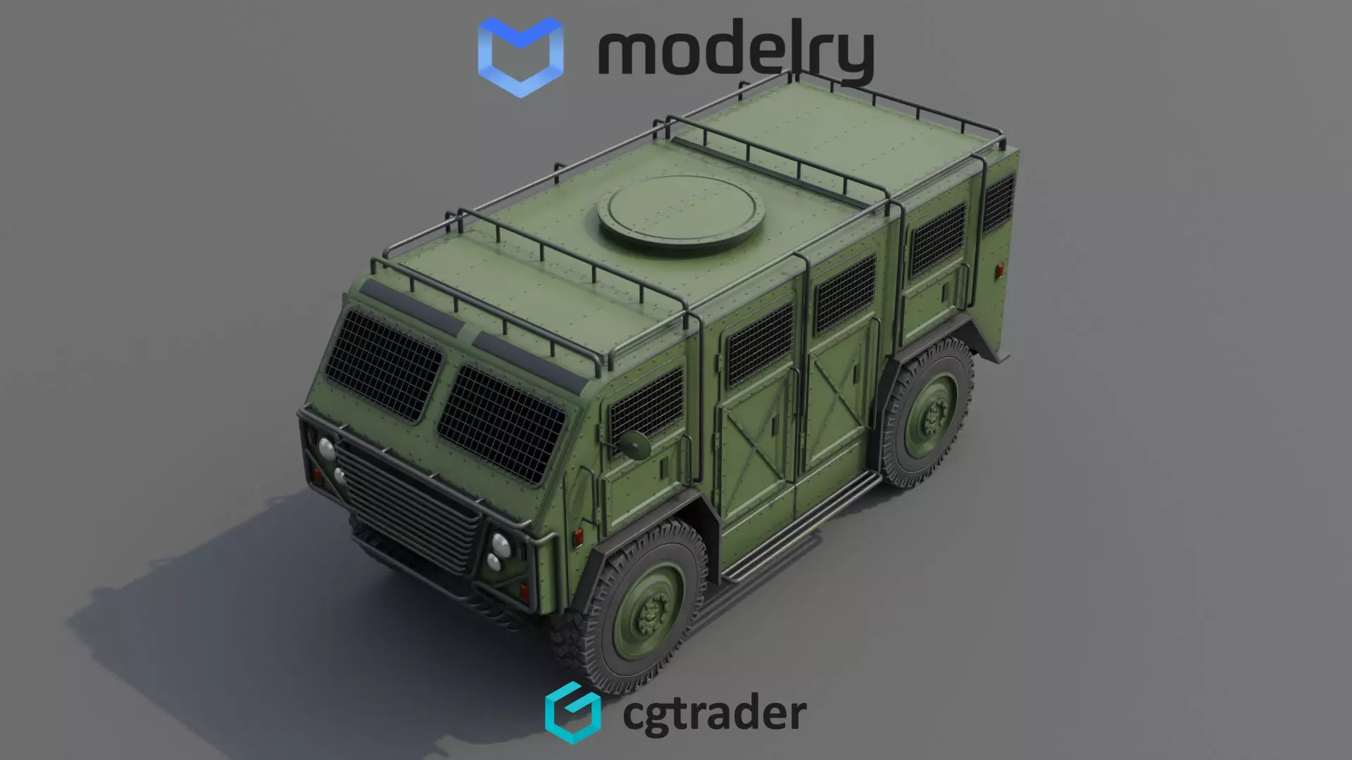 Military JLTV 3D model