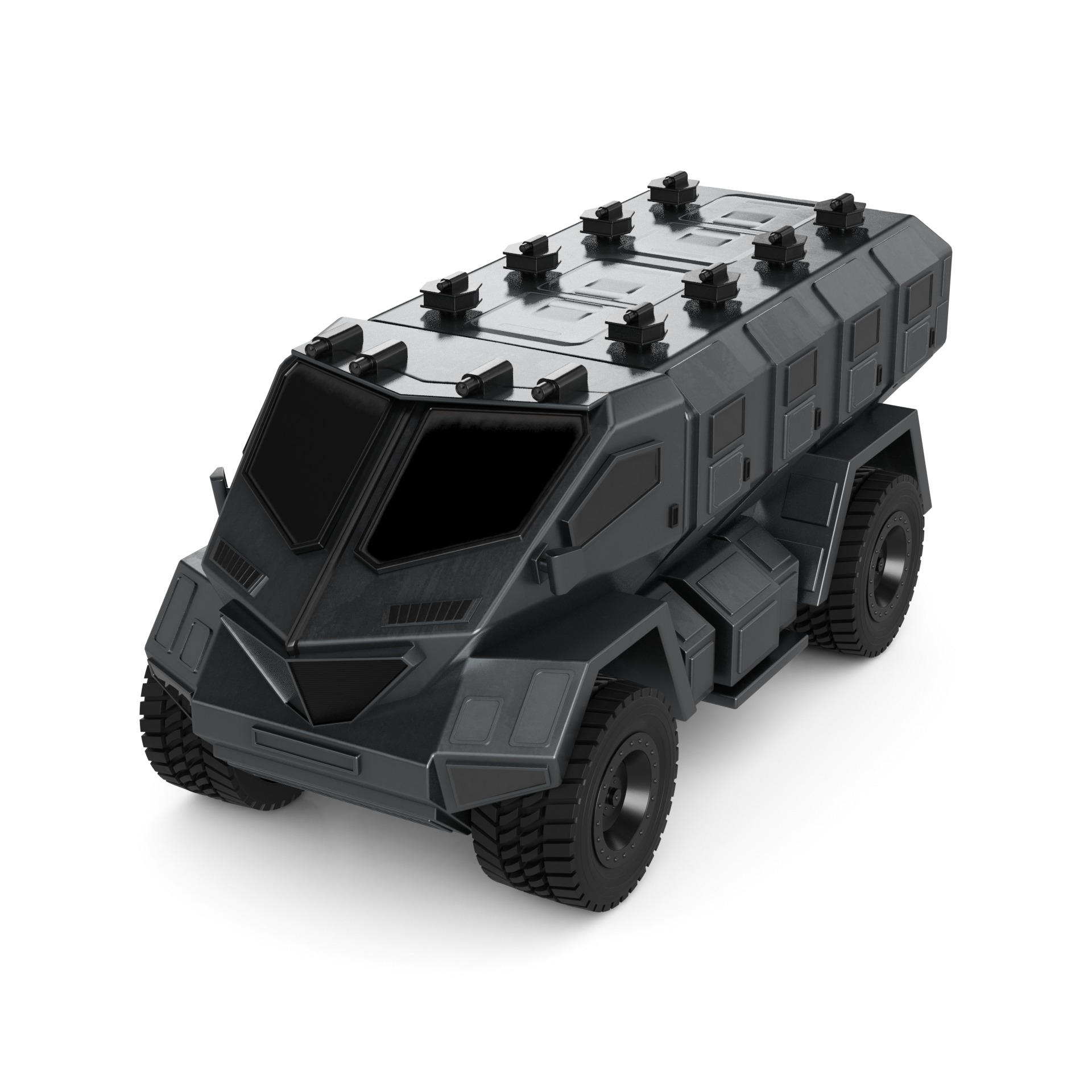 Military MRAP 3D model_3
