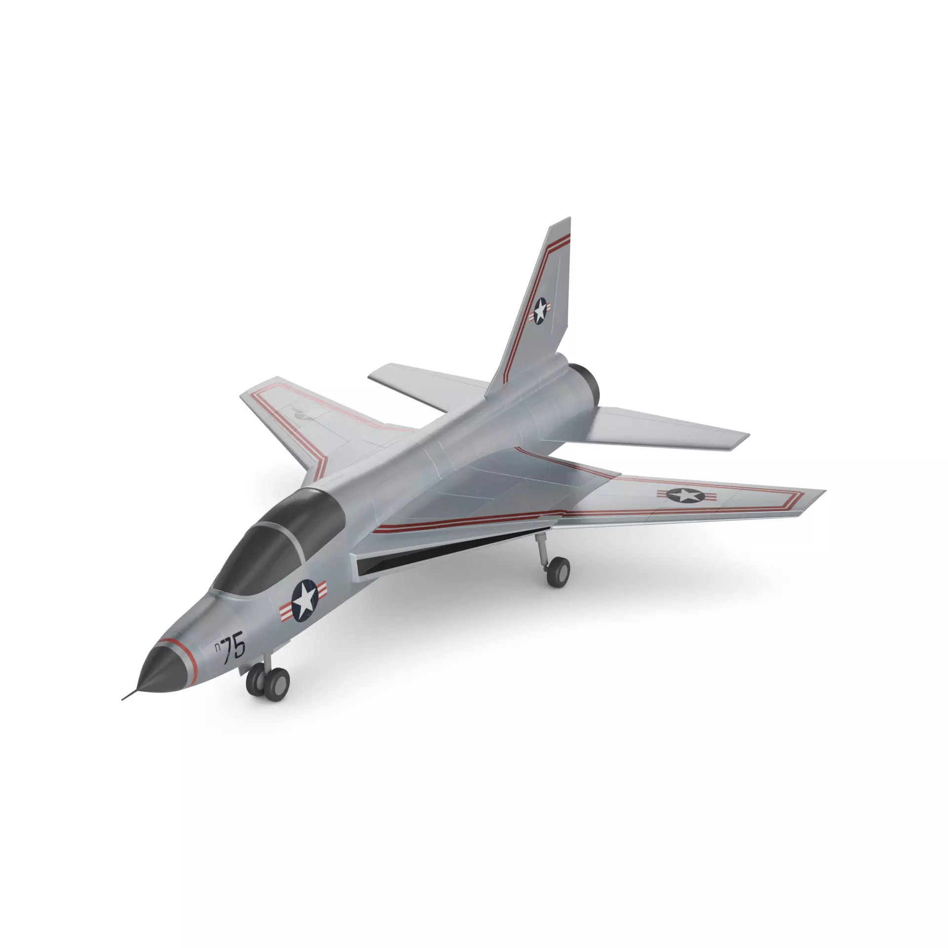 Air Fighter 3D model_0
