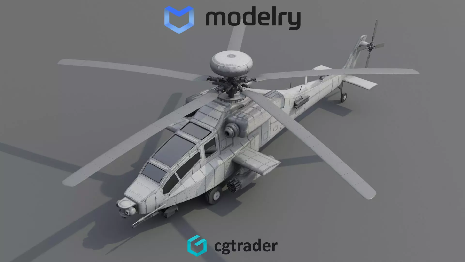 Attack Helicopter 3D model